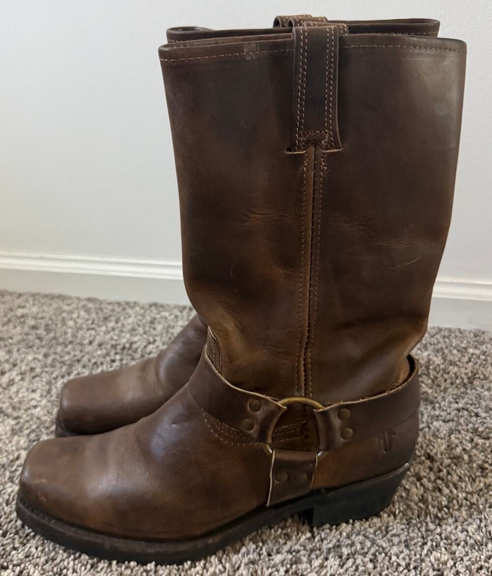 FRYE Harness 12R Boots women's size 10